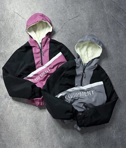 کاپشن نیم زیپ EQUIPMENT کد 1393