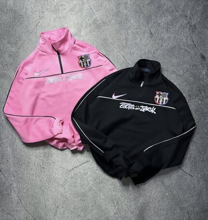 نیم زیپ مغزی دوزی بارسا کد 1390